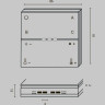 Беспроводная панель управления освещением MAYTONI DRC034-8-W