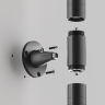 Фиксатор для накладного монтажа системы MAYTONI SHELF CA026BS-B
