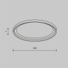 Фиксирующее кольцо MAYTONI INTRO DLA110-B