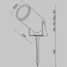 Грунтовый светильник MAYTONI BERN O050FL-L30W3K