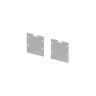 Комплект заглушек (для профиля 35×35) 2 шт., MAYTONI ALM-35-S-EC 642037