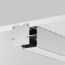 Комплект заглушек (для профиля 50×50) 2 шт., MAYTONI ALM-5050-S-EC 642046
