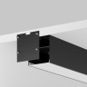 Комплект заглушек (для профиля 50×50) 2 шт., MAYTONI ALM-5050T-B-EC 642047