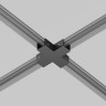 Коннектор MAYTONI O-TR001-CC X-образный для профиля Elasity IP