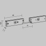 Коннектор питания MAYTONI LEVITY TRA184CPC-1B-3 угловой 3см