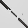 Коннектор питания прямой MAYTONI EXILITY TRA034PC-42B черный