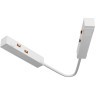 Коннектор питания угловой 15см MAYTONI EXILITY TRA034CPC-42W-15 белый