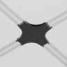 Коннектор питания X-образный MAYTONI RADITY TRA084CX-11B черный