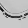 Коннектор радиусный R300 MAYTONI EXILITY TRA044-ANGLE встраиваемый под ГКЛ 9,5мм, черный