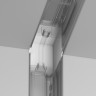 Коннектор угловой внутренний MAYTONI RADITY TRA084CT-12W встраиваемый белый