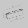 Короб для блока питания Elasity IP MAYTONI O-TR001-BX-W