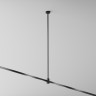 Крепление потолочное MAYTONI LONG FLARITY TRA159C-B1-B 700мм с вводом питания черный