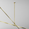 Крепление потолочное MAYTONI LONG FLARITY TRA159С-D1-BS двойное 700мм латунь