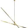 Крепление потолочное MAYTONI LONG FLARITY TRA159С-D1-BS двойное 700мм латунь