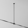 Крепление потолочное MAYTONI LONG FLARITY TRA159С-IPC1-B 700мм с прямым коннектором питания черный