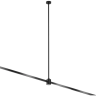 Крепление потолочное MAYTONI LONG FLARITY TRA159С-IPC1-B 700мм с прямым коннектором питания черный