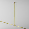 Крепление потолочное MAYTONI LONG FLARITY TRA159С-IPCL1-BS 760мм с прямым коннектором питания латунь