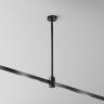 Крепление потолочное MAYTONI MEDIUM FLARITY TRA158C-B1-B 300мм с вводом питания черный
