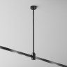 Крепление потолочное MAYTONI MEDIUM FLARITY TRA158C-BL1-B 360мм с вводом питания черный