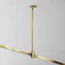 Крепление потолочное MAYTONI MEDIUM FLARITY TRA158C-BL1-BS 360мм с вводом питания латунь