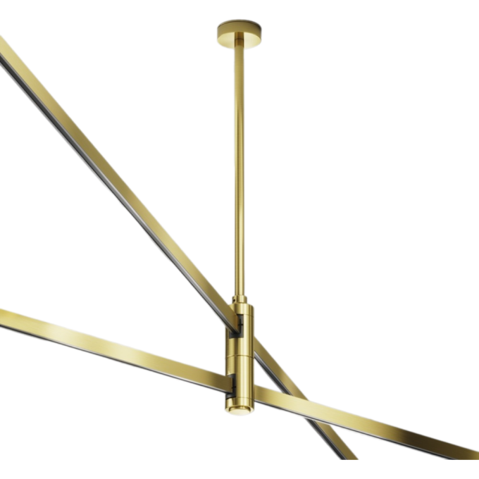 Крепление потолочное MAYTONI MEDIUM FLARITY TRA158С-D1-BS двойное 300мм латунь