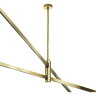 Крепление потолочное MAYTONI MEDIUM FLARITY TRA158С-D1-BS двойное 300мм латунь