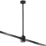 Крепление потолочное MAYTONI MEDIUM FLARITY TRA158С-IPC1-B 300мм с прямым коннектором питания черный