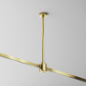 Крепление потолочное MAYTONI MEDIUM FLARITY TRA158С-IPC1-BS 300мм с прямым коннектором питания латунь
