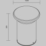 Ландшафтный светильник MAYTONI GRIP O460FL-L10GF3K