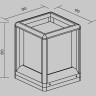 Ландшафтный светитель MAYTONI TRIM O455FL-01GF1