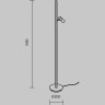 Напольный светильник (торшер) MAYTONI THIN MOD395FL-L28B3K