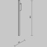 Настенный светильник (бра) MAYTONI 245 MOD245WL-L24BSK
