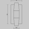 Настенный светильник (бра) MAYTONI ARANA MOD401WL-L6BS3K