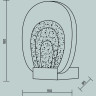 Настенный светильник (бра) MAYTONI BIOLOGY MOD367WL-L3BSK