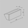 Настенный светильник (бра) MAYTONI BRICK O436WL-L20GF3K