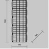 Настенный светильник (бра) MAYTONI CASTELLO MOD335WL-L20CH3K
