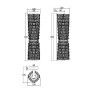 Настенный светильник (бра) MAYTONI COIL MOD125WL-L6CH3K