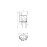 Настенный светильник (бра) MAYTONI COLISEO MOD135WL-01BS