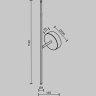 Настенный светильник (бра) MAYTONI ELEGANT C084WL-L18BS2.7K