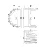 Настенный светильник (бра) MAYTONI PUNTES MOD043WL-01CH