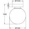 Настенный светильник MAYTONI BASIC FORM MOD321WL-01W