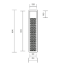 Настенный светильник MAYTONI GOLTHIC MOD474WL-L30B3K