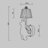 Настенный светильник MAYTONI SENOR ALPACA MOD377WL-L6W3K