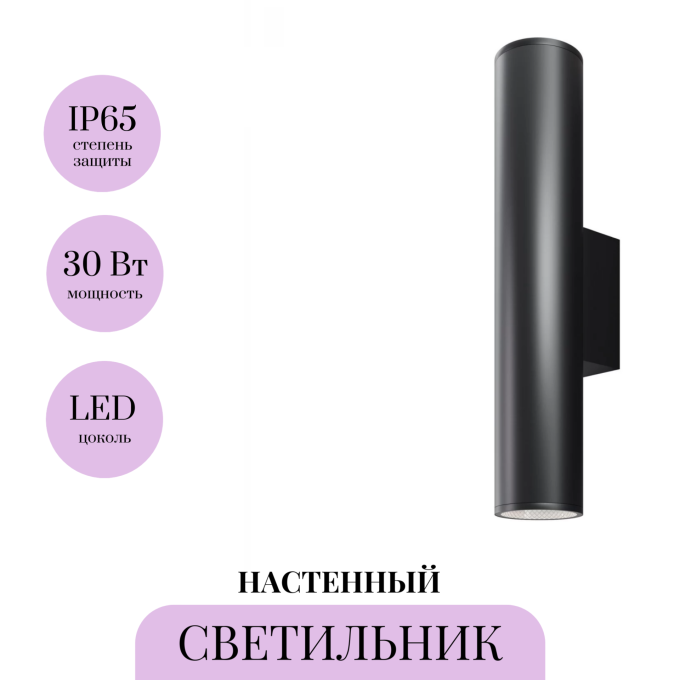 Настенный светильник MAYTONI SHIM O514WL-L30B3K1