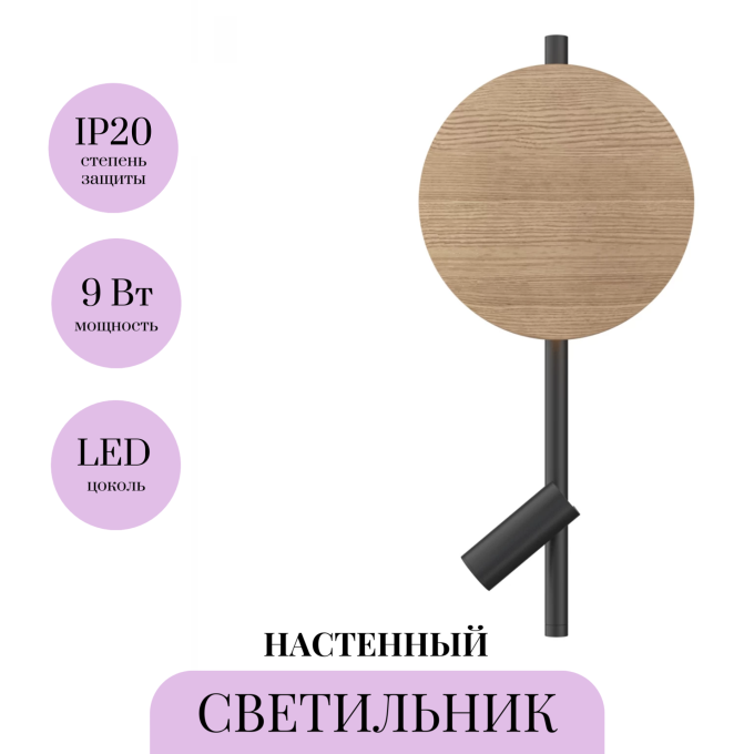 Настенный светильник MAYTONI SOLUTION MOD450WL-L9BG3K