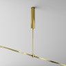 Основание потолочное MAYTONI LONG FLARITY TRA159С-BB1-BS 385мм для блока питания с вводом питания латунь