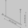 Подвес для опорного стержня MAYTONI PARITY TRA130SWK-B черный
