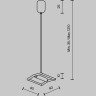 Подвес для ремня MAYTONI PARITY TRA130SW-B черный