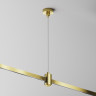 Подвес тросовый MAYTONI HANG FLARITY TRA157SW-S1-BS одинарный латунь