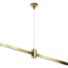 Подвес тросовый MAYTONI HANG FLARITY TRA157SW-S1-BS одинарный латунь